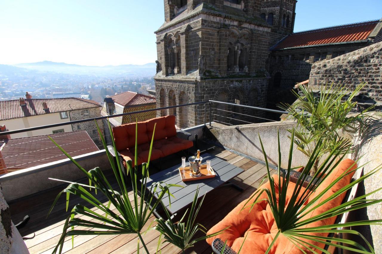 Bed and Breakfast Les Cimes du Puy-en-Velay Le Puy-en-Velay Exterior foto
